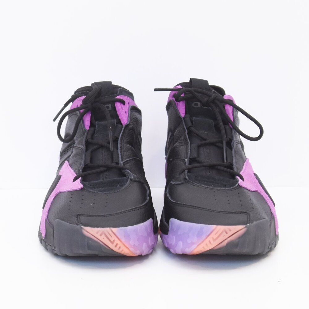 Rare Adidas Streetball 'Black Purple' Men's Sneakser EF6983 Shoes Size 17 EUC - Picture 3 of 16